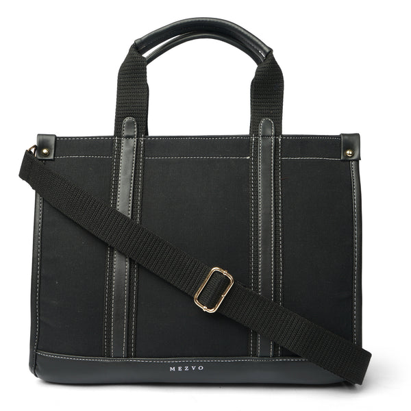 Laptop Tote Bag Black
